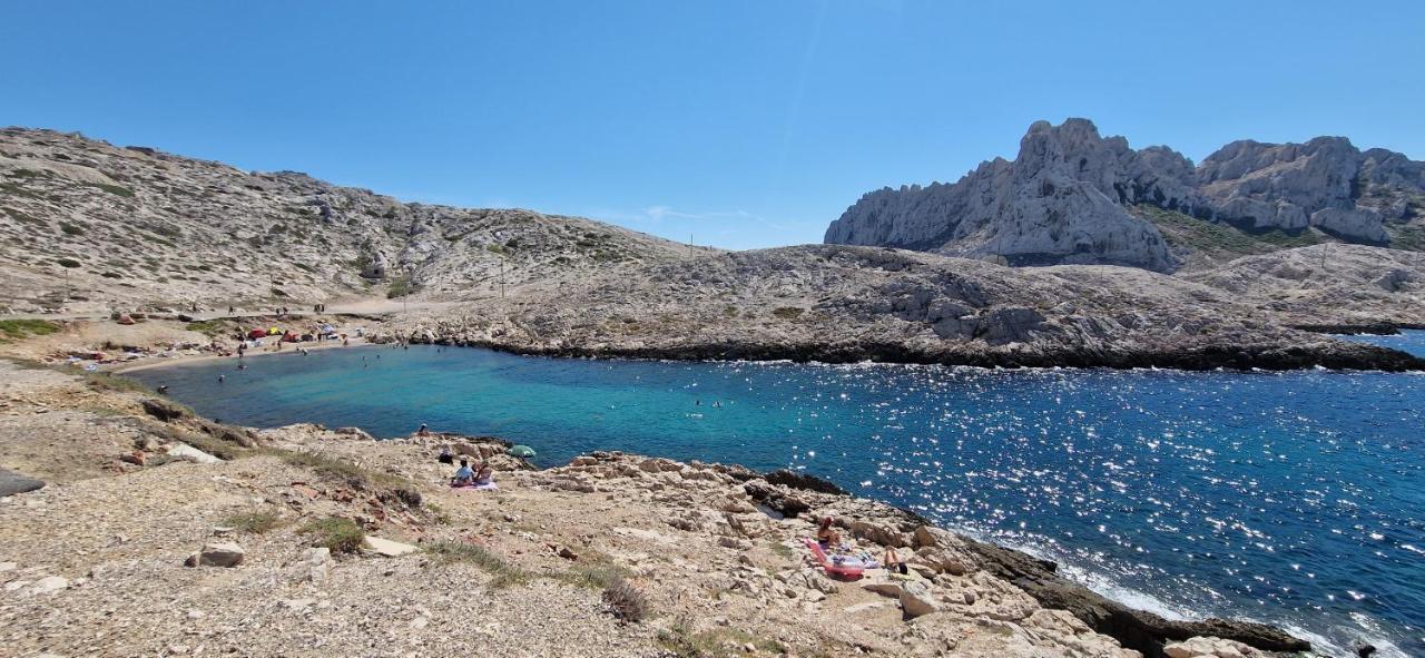 Pointe Rouge A 2Mn De La Plage - Avec Petite Vue Mer Marsilia Exterior foto