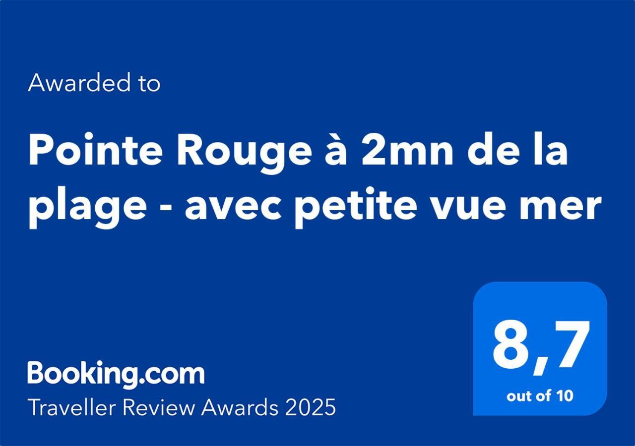 Pointe Rouge A 2Mn De La Plage - Avec Petite Vue Mer Marsilia Exterior foto